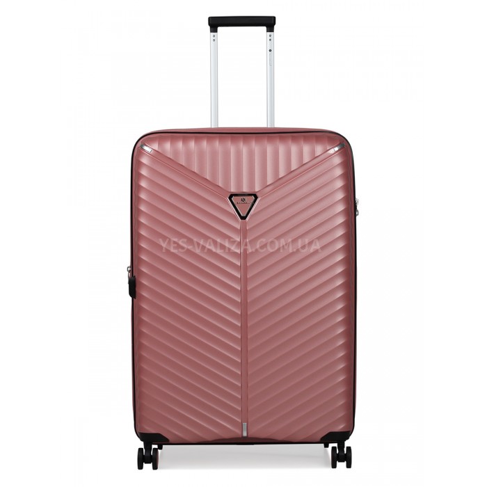 Чемодан большой L полипропилен пудра76х51х31+5/126л/4.4кг/Snowbal05103, фото 2