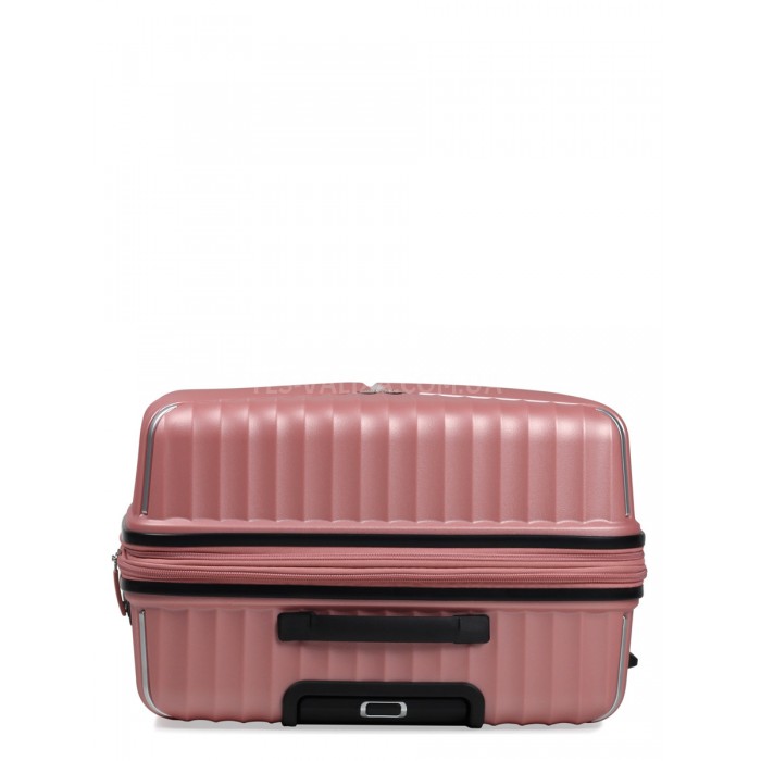 Чемодан большой L полипропилен пудра76х51х31+5/126л/4.4кг/Snowbal05103, фото 7