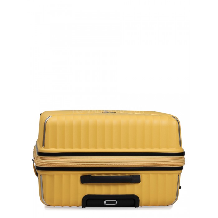 Валіза велика L поліпропілен жовта 76х51х31+5/126л/4.4кг/Snowbal 05103, фото 7