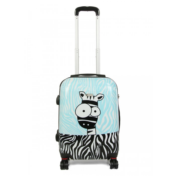 Чемодан Airtex ручная кладь S поликарбонат зебра 54х35х20см/32л/2.7кг, фото 2