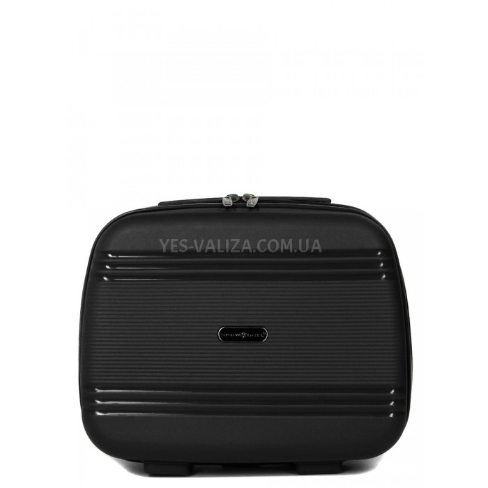 Кейс(ручная кладь) BC полипропилен чёрный 36х30х16/15л/1.2кг/Snowball, фото 2