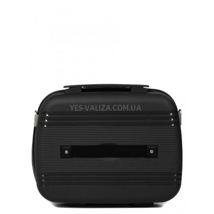 Кейс(ручная кладь) BC полипропилен чёрный 36х30х16/15л/1.2кг/Snowball, фото 3