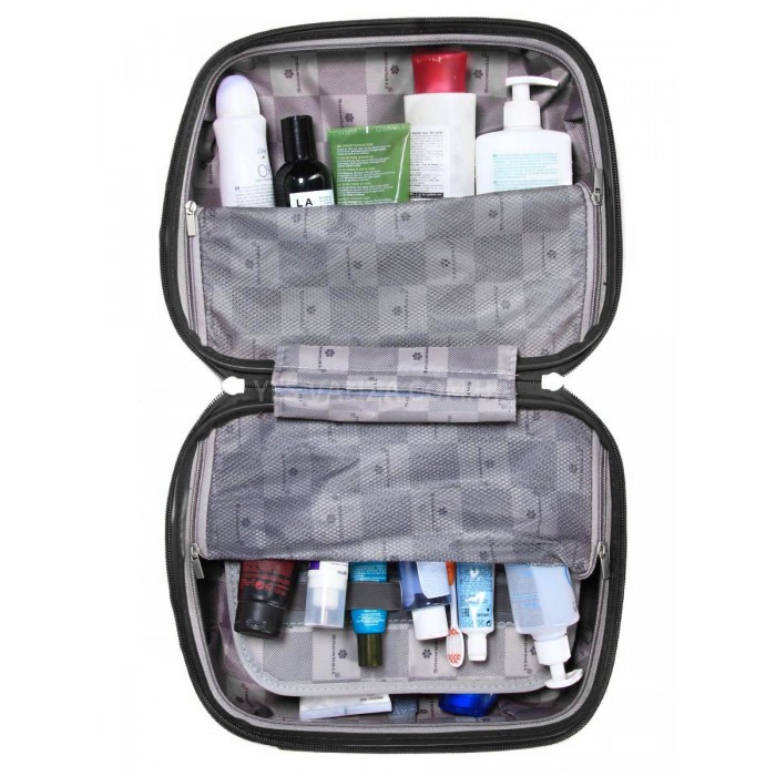 Кейс(ручная кладь) BC полипропилен чёрный 36х30х16/15л/1.2кг/Snowball, фото 10