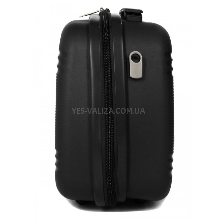 Кейс(ручна поклажа) BC поліпропілен чорний 36х30х16/15л/1.2кг/Snowball, фото 6