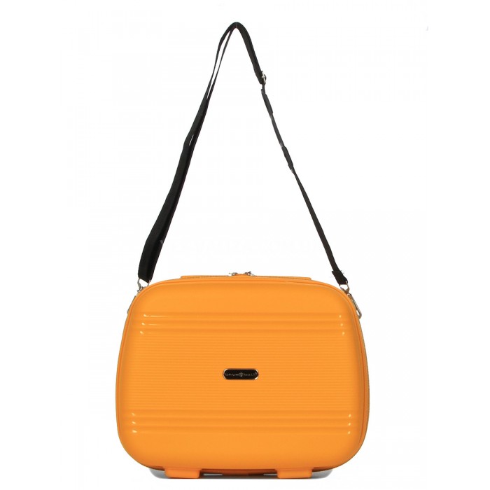 Кейс(ручна поклажа) BC поліпропілен жовтий 36х30х16/15л/1.2кг/Snowball, фото 3