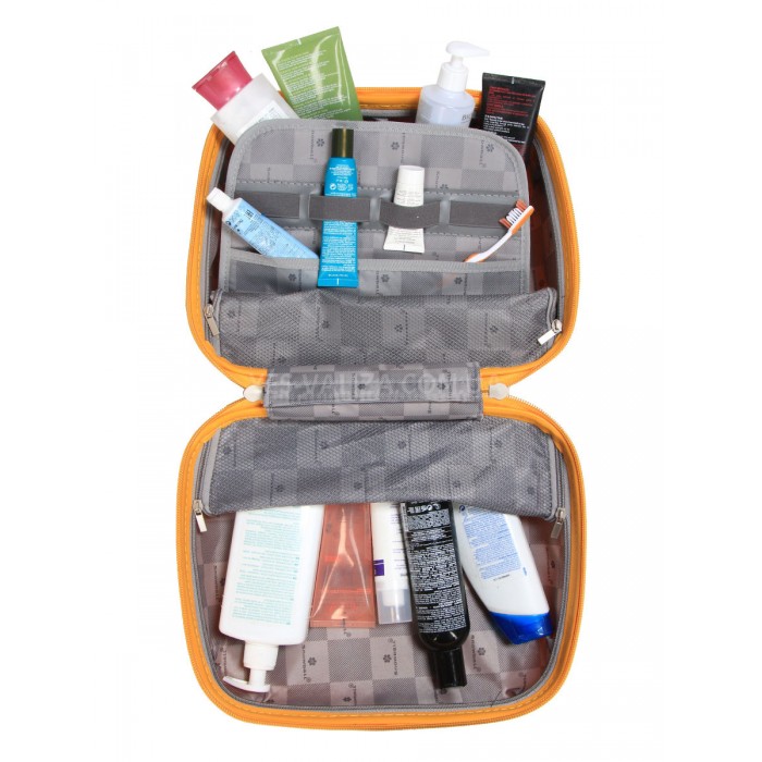 Кейс(ручна поклажа) BC поліпропілен жовтий 36х30х16/15л/1.2кг/Snowball, фото 9