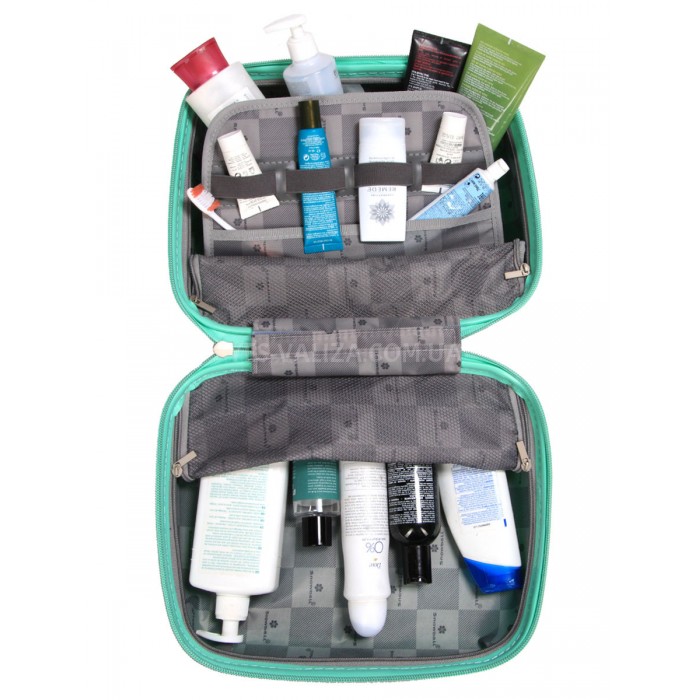 Кейс(ручна поклажа) BC поліпропілен бірюза 36х30х16/15л/1.2кг/Snowball, фото 10