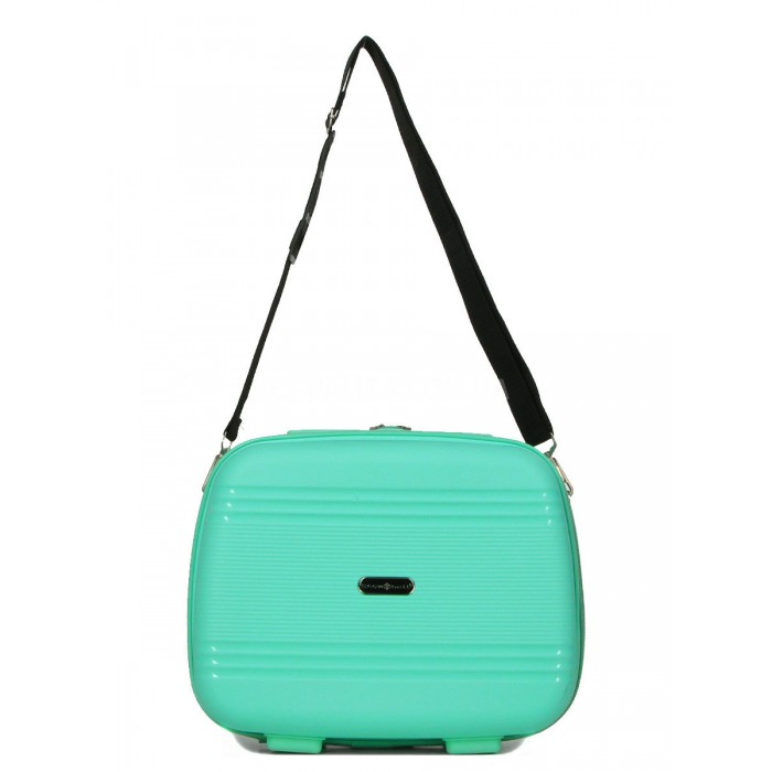 Кейс(ручна поклажа) BC поліпропілен бірюза 36х30х16/15л/1.2кг/Snowball, фото 3