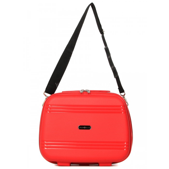 Кейс(ручна поклажа) BC поліпропілен червоний 36х30х16/15л/1.2кгSnowbal, фото 3