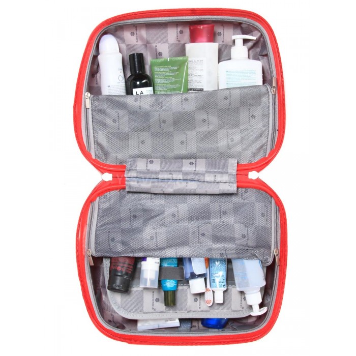 Кейс(ручная кладь) BC полипропилен красный 36х30х16/15л/1.2кг/Snowball, фото 9