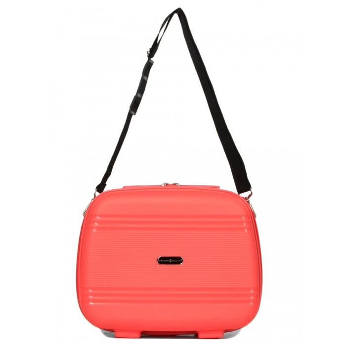 Кейс(ручная кладь) BC полипропилен коралл 36х30х16/15л/1.2кг/Snowball, фото 5