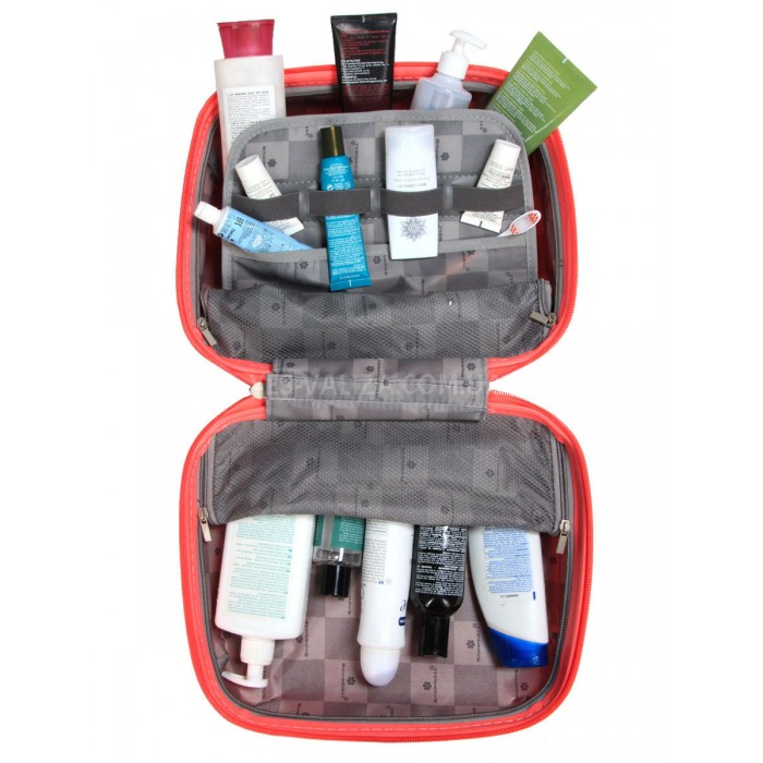 Кейс(ручна поклажа) BC поліпропілен корал 36х30х16/15л/1.2кг/Snowball, фото 10