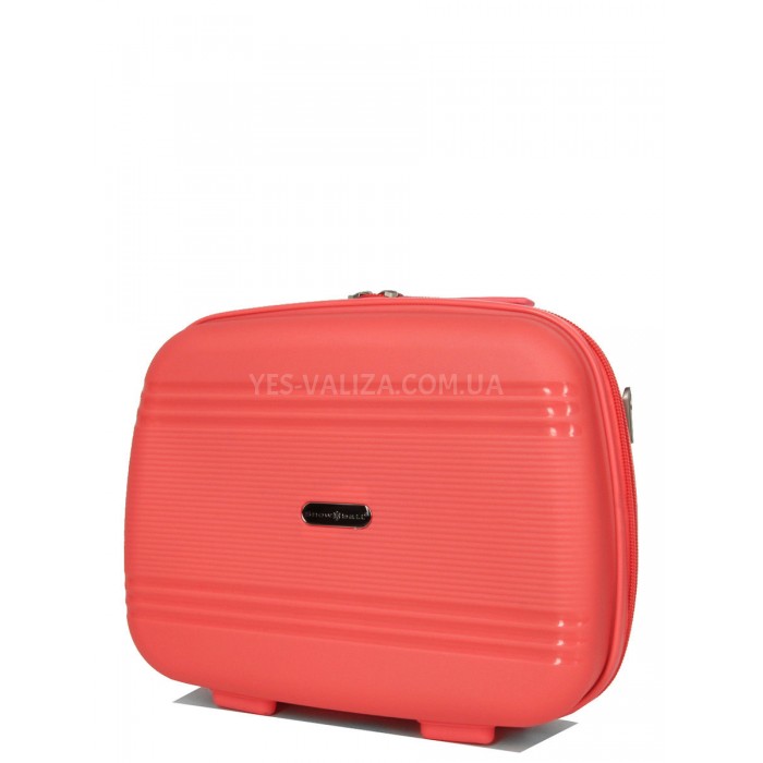 Кейс(ручна поклажа) BC поліпропілен корал 36х30х16/15л/1.2кг/Snowball, фото 1