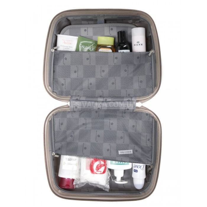 Кейс(ручна поклажа) BC поліпропілен шампань 36х30х16/15л/1.2кг/Snowbal, фото 10