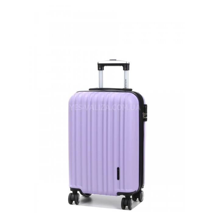 Чемодан ручная кладь S сирень 55х35х21(+5)см/38л/2.6кг/Worldline 623, фото 2