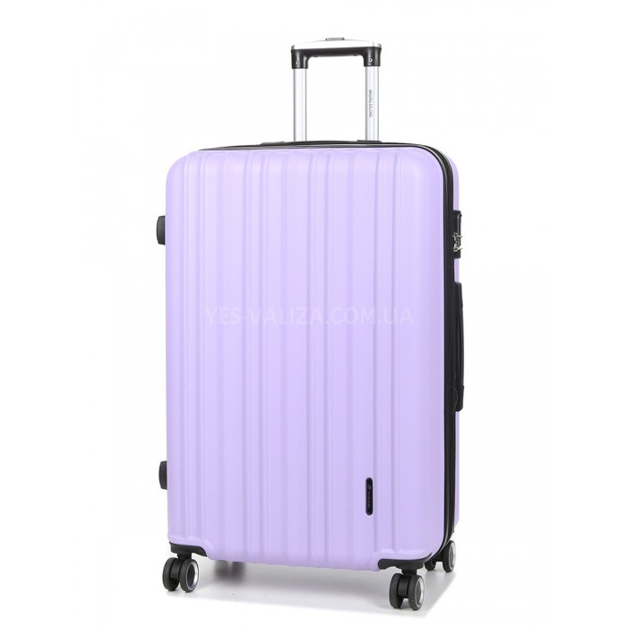 Чемодан Франция большой L сирень 76х49х31+5/110л/4.3кг/Worldline 623, фото 2