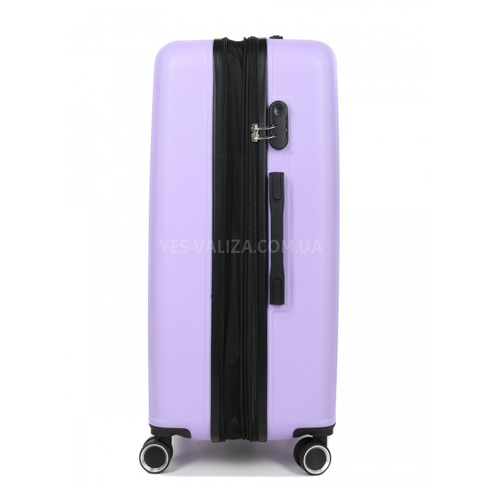 Валіза Франція велика L бузковий 76х49х31+5/110л/4.3кг/Worldline 623, фото 4