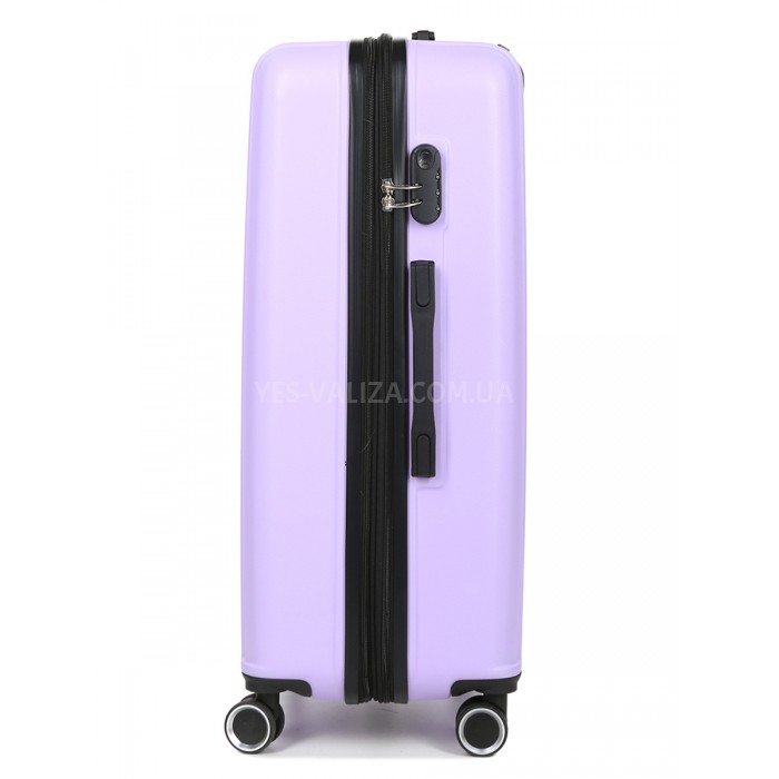 Чемодан Франция большой L сирень 76х49х31+5/110л/4.3кг/Worldline 623, фото 3
