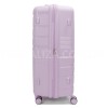 Чемодан большой L полипропилен сирень75х48х31+5/108л/4.3кгWorldline287, фото 15