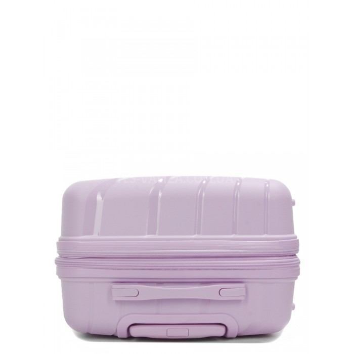 Чемодан средний М полипропилен сирень 65х43х27+5/72л/3.5кгWorldline287, фото 6