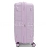Чемодан средний М полипропилен сирень 65х43х27+5/72л/3.5кгWorldline287, фото 14