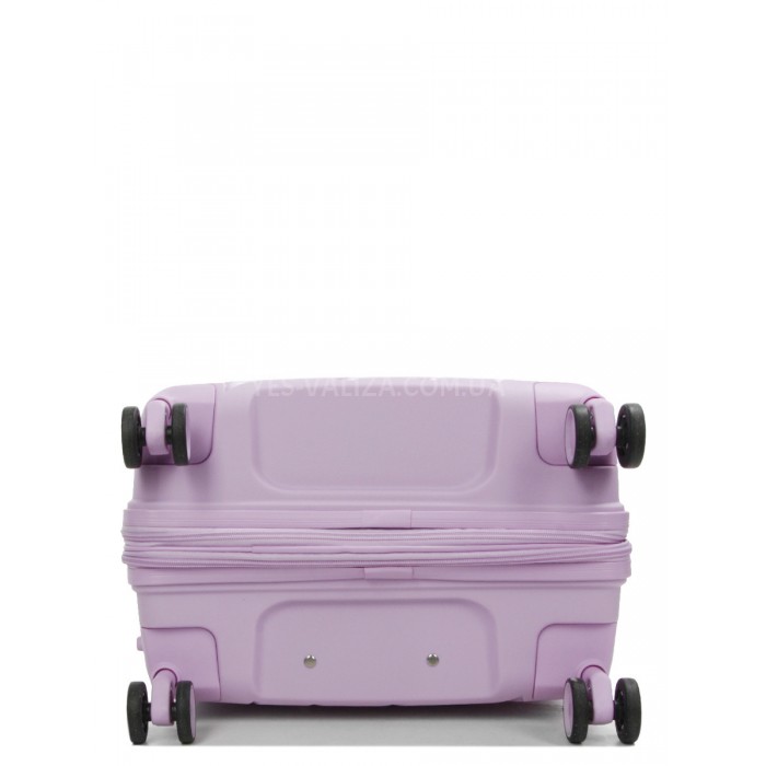 Валіза середня М поліпропілен бузок 65х43х27+5/72л/3.5кг/Worldline 287, фото 7