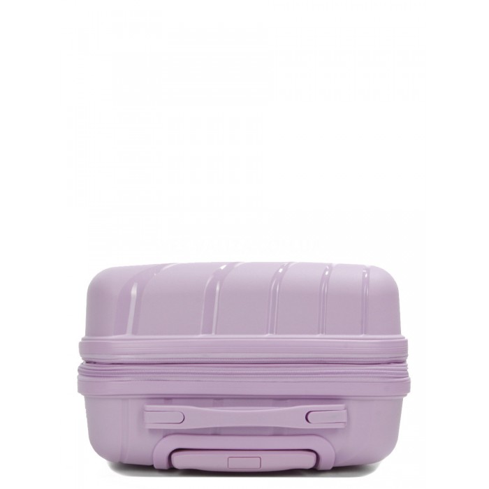 Валіза мала S поліпропілен бузок 55х38х24+5см/47л/2.8кг/Worldline 287, фото 7