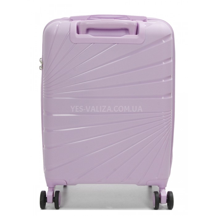 Валіза мала S поліпропілен бузок 55х38х24+5см/47л/2.8кг/Worldline 287, фото 3