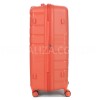 Валіза велика L поліпропілен оранж 75х48х31+5/108л/4.3кг/Worldline 287, фото 14