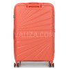 Валіза велика L поліпропілен оранж 75х48х31+5/108л/4.3кг/Worldline 287, фото 13