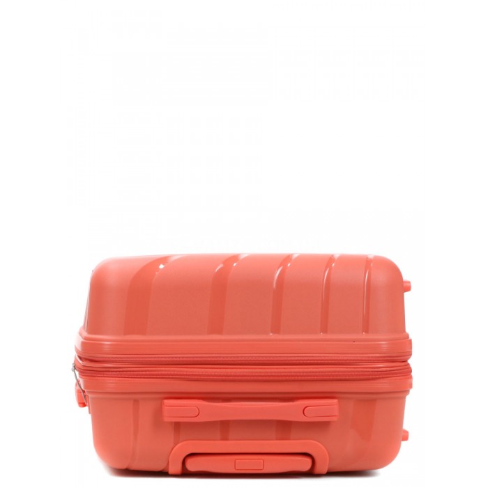 Валіза середня М поліпропілен оранж 65х43х27+5/72л/3.5кг/Worldline  287, фото 6