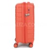 Чемодан средний М полипропилен оранж 65х43х27+5/72л/3.5кг/Worldline287, фото 14