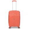 Чемодан средний М полипропилен оранж 65х43х27+5/72л/3.5кг/Worldline287, фото 12