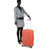 Чемодан средний М полипропилен оранж 65х43х27+5/72л/3.5кг/Worldline287, фото 20