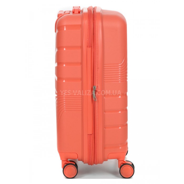 Чемодан малый S полипропилен оранж 55х38х24+5/47л/2.8кг/Worldline 287, фото 5