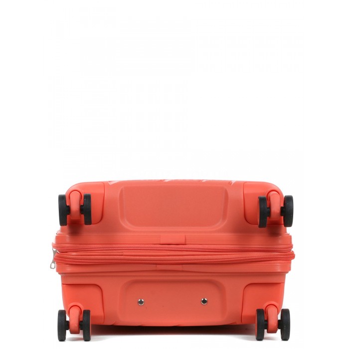 Валіза мала S поліпропілен оранж 55х38х24+5см/47л/2.8кг/Worldline 287, фото 8