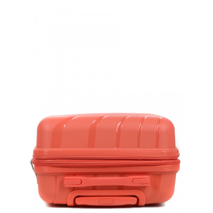 Чемодан малый S полипропилен оранж 55х38х24+5/47л/2.8кг/Worldline 287, фото 7