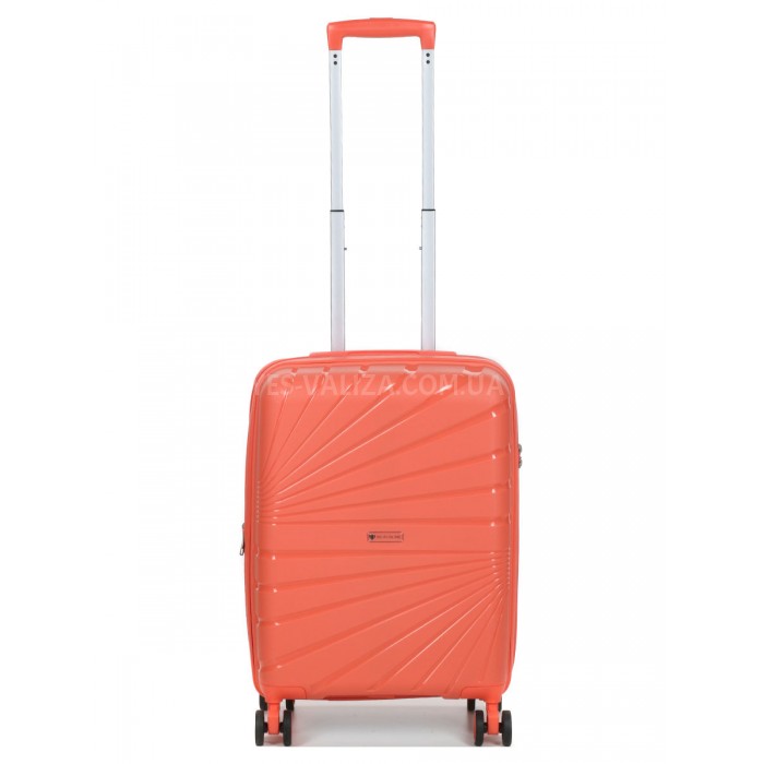 Валіза мала S поліпропілен оранж 55х38х24+5см/47л/2.8кг/Worldline 287, фото 1