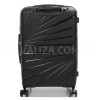 Чемодан средний М полипропилен чёрный 65х43х27+5/72л/3.5кгWorldline287, фото 13