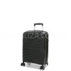 Валіза мала S поліпропілен чорна 55х38х24+5см/47л/2.8кг/Worldline 287, фото 11