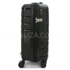Чемодан малый S полипропилен чёрный 55х38х24+5/47л/2.8кг/Worldline 287, фото 13