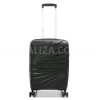 Чемодан малый S полипропилен чёрный 55х38х24+5/47л/2.8кг/Worldline 287, фото 10