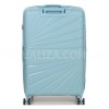 Валіза велика L поліпропілен синя 75х48х31+5/108л/4.3кг/Worldline 287, фото 13