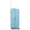 Чемодан большой L полипропилен синий 75х48х31+5/108л/4.3кгWorldline287, фото 14