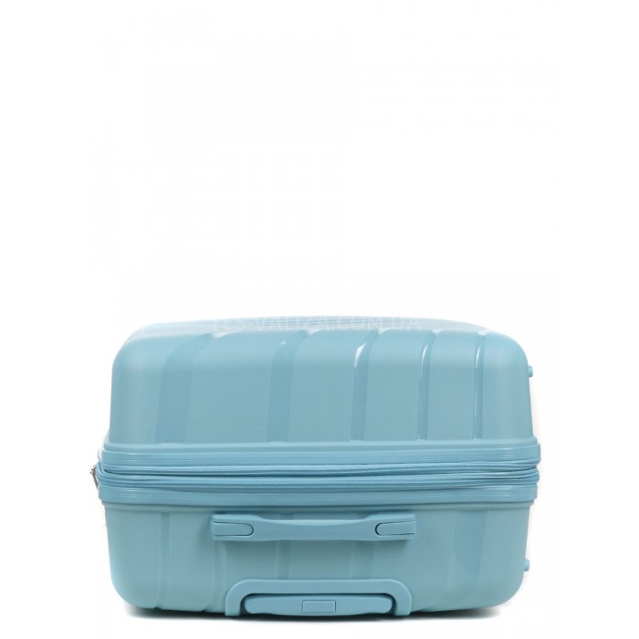 Чемодан большой L полипропилен синий 75х48х31+5/108л/4.3кгWorldline287, фото 6