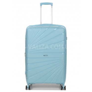 Чемодан большой L полипропилен синий 75х48х31+5/108л/4.3кгWorldline287