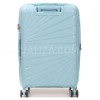Чемодан средний М полипропилен синий 65х43х27+5/72л/3.5кг/Worldline287, фото 13