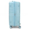 Валіза середня М поліпропілен синя 65х43х27+5/72л/3.5кг/Worldline 287, фото 15