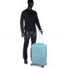 Чемодан средний М полипропилен синий 65х43х27+5/72л/3.5кг/Worldline287, фото 20