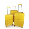 Набір валіз Франція (L M S-3шт) поліпропілен жовтий/Airtex 280, фото 9